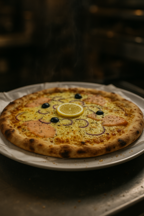 Pizza Saumon
